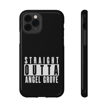 Walter Jones - Straight Outta Angel Grove - Black - Impact-Resistant Case