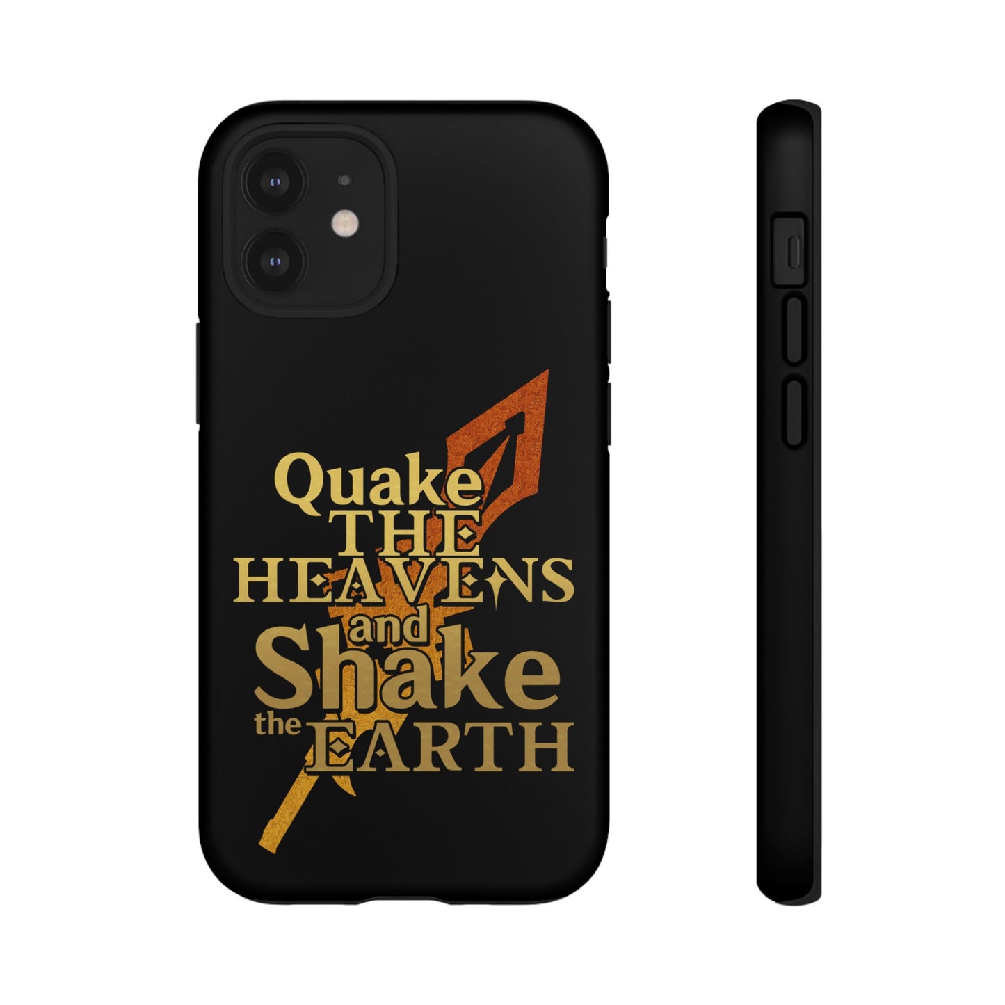 Keith Silverstein - Quake the Heavens... Quote - Cell Phone Case