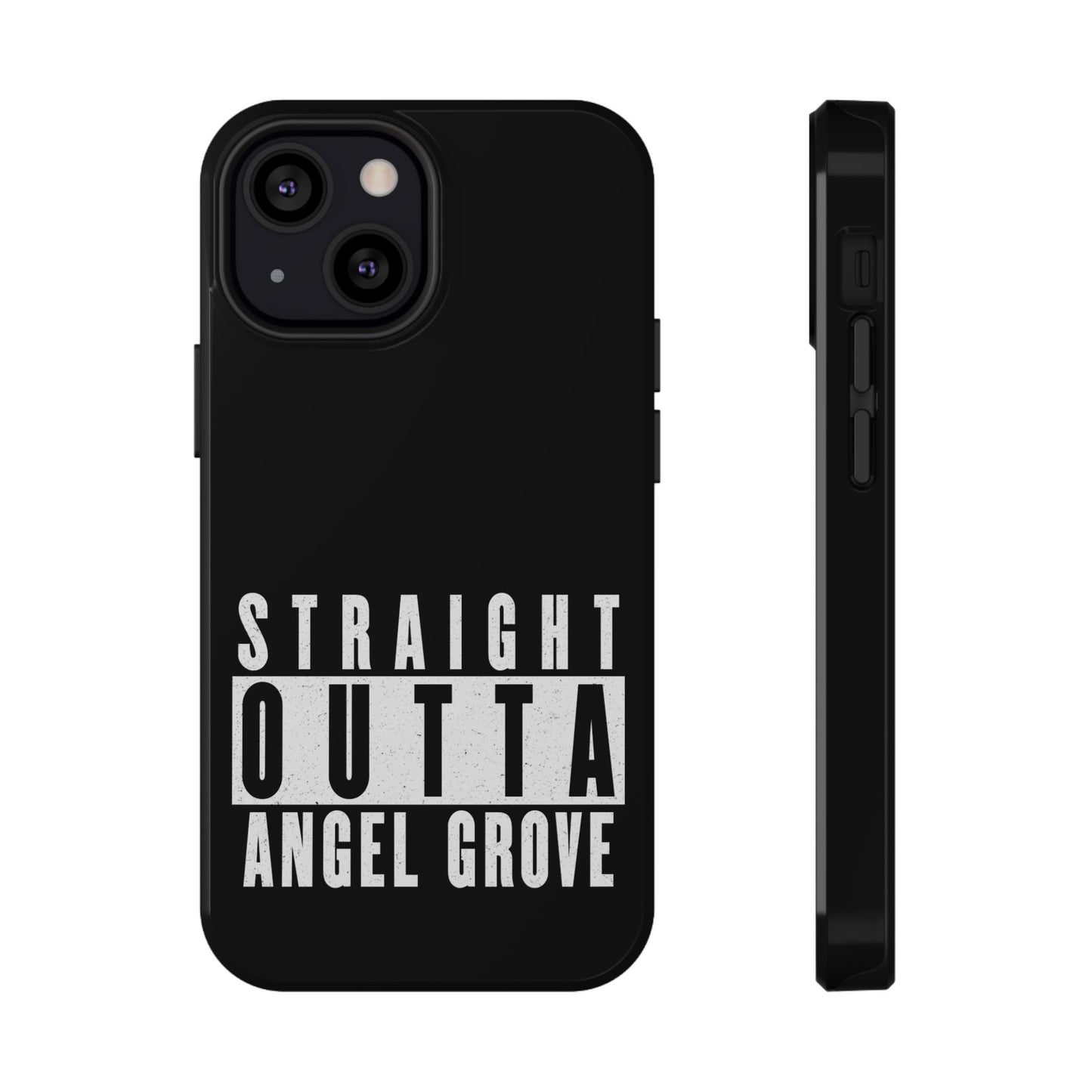 Walter Jones - Straight Outta Angel Grove - Black - Impact-Resistant Case