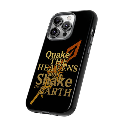 Keith Silverstein - Quake the Heavens... Quote - Cell Phone Case