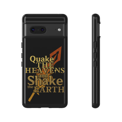 Keith Silverstein - Quake the Heavens... Quote - Cell Phone Case