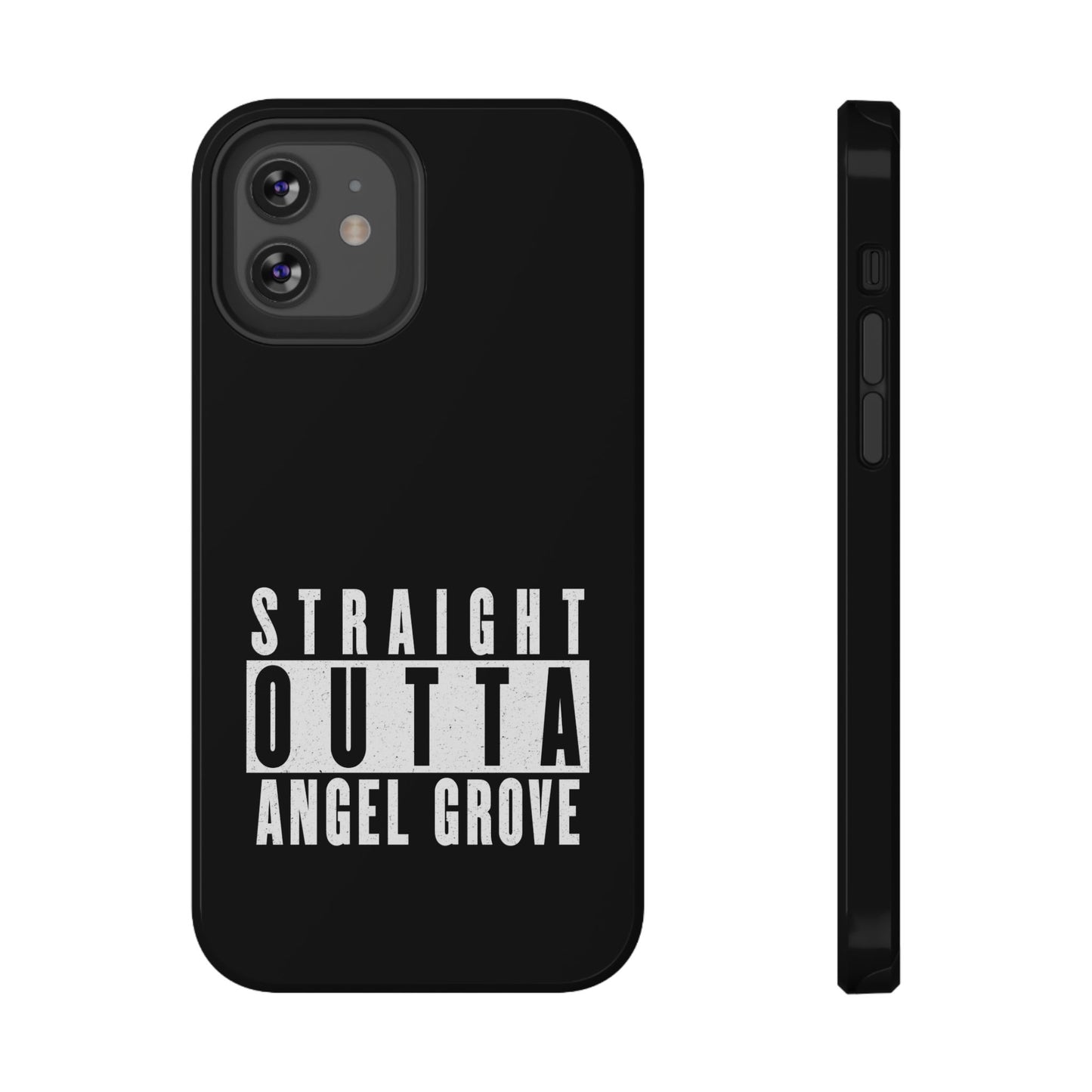 Walter Jones - Straight Outta Angel Grove - Black - Impact-Resistant Case