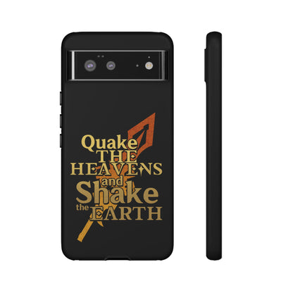 Keith Silverstein - Quake the Heavens... Quote - Cell Phone Case