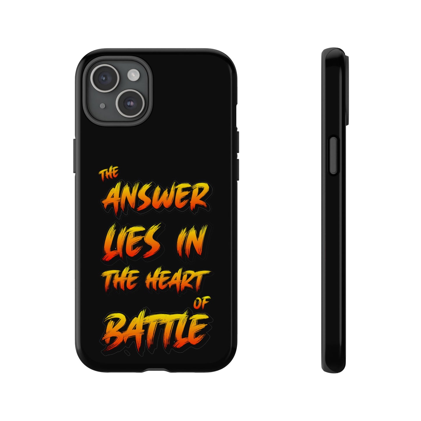 Kyle Hebert - The Answer Lies in the Heart of Battle - Phone Case