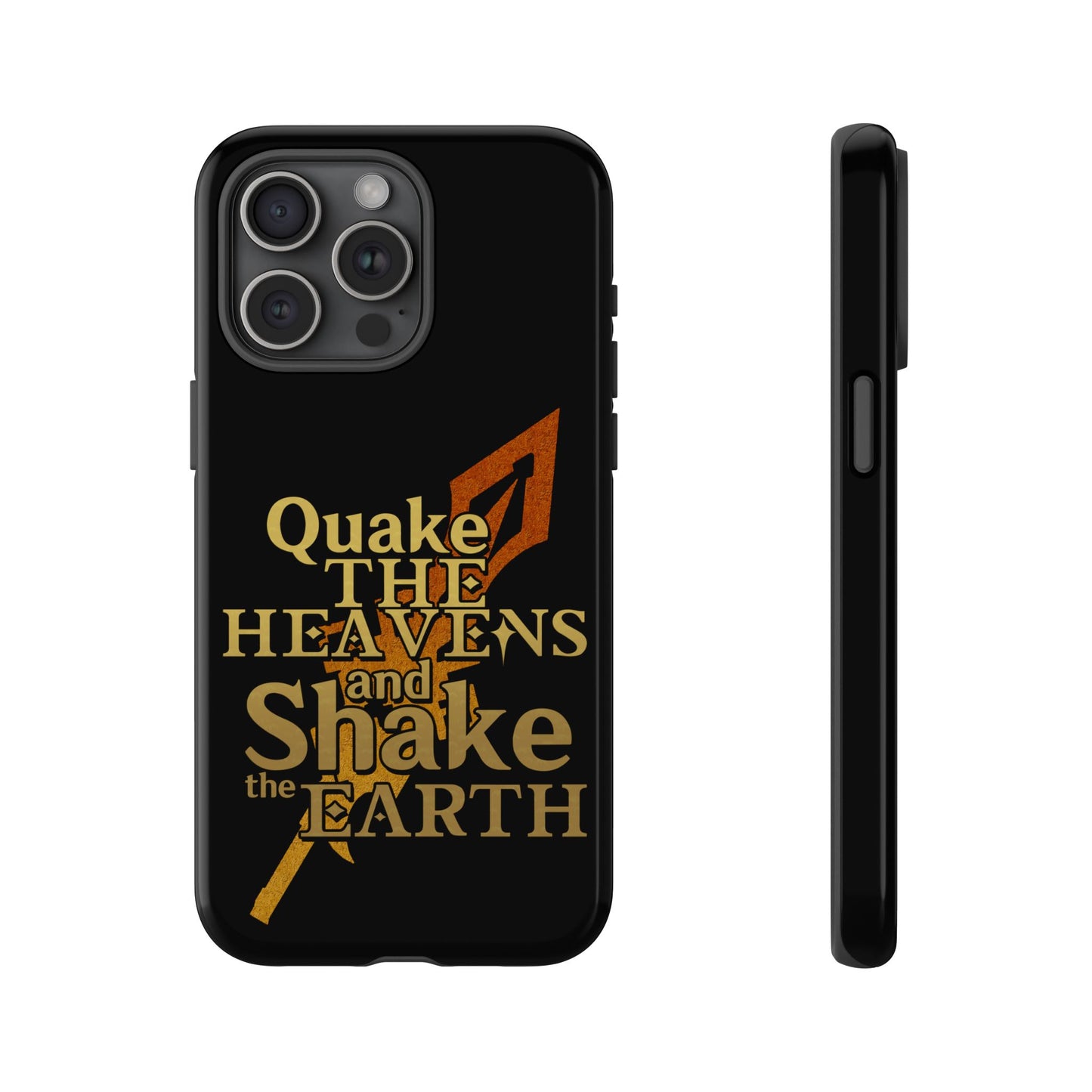 Keith Silverstein - Quake the Heavens... Quote - Cell Phone Case