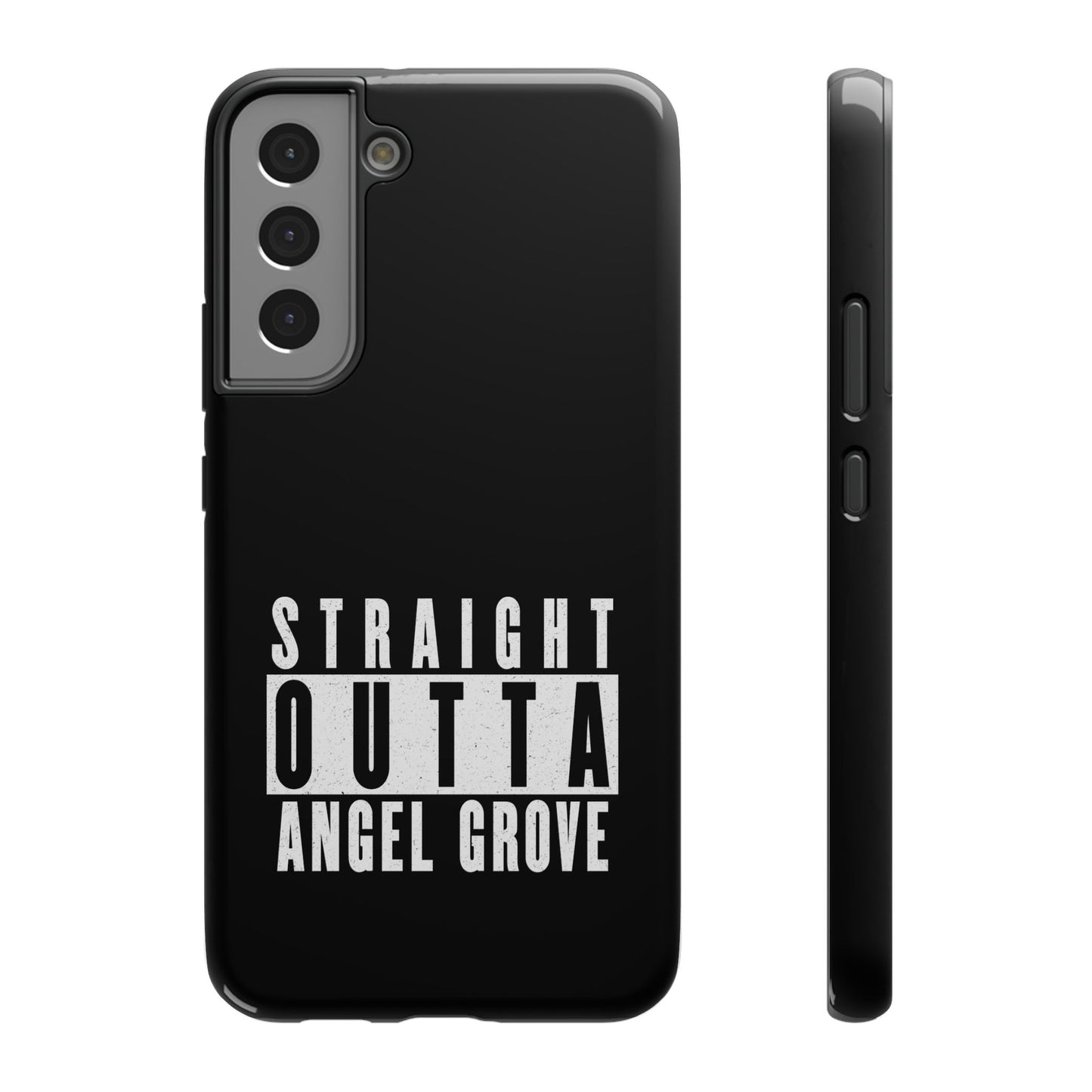 Walter Jones - Straight Outta Angel Grove - Black - Impact-Resistant Case