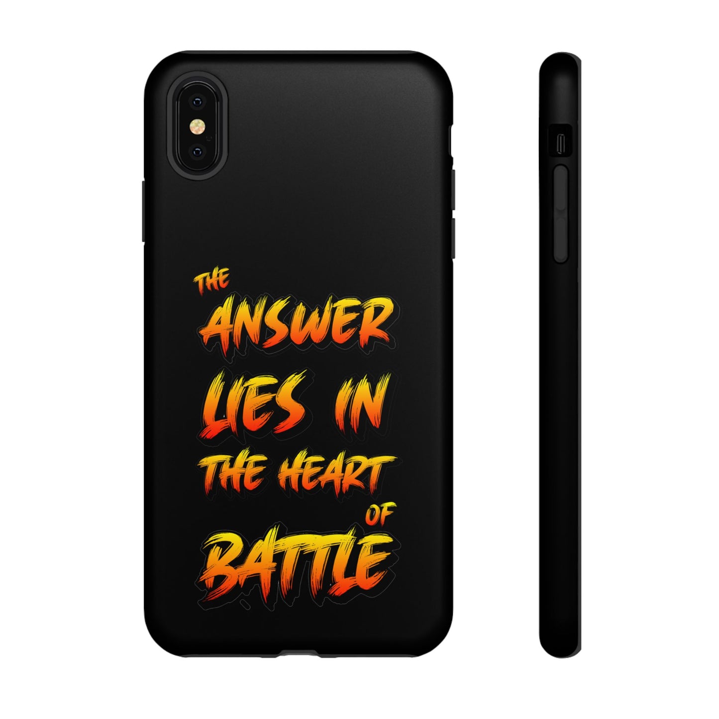 Kyle Hebert - The Answer Lies in the Heart of Battle - Phone Case