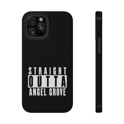 Walter Jones - Straight Outta Angel Grove - Black - Impact-Resistant Case