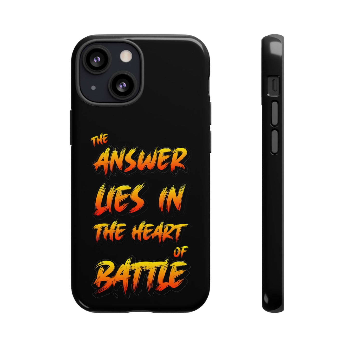 Kyle Hebert - The Answer Lies in the Heart of Battle - Phone Case