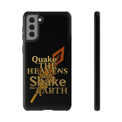 Keith Silverstein - Quake the Heavens... Quote - Cell Phone Case