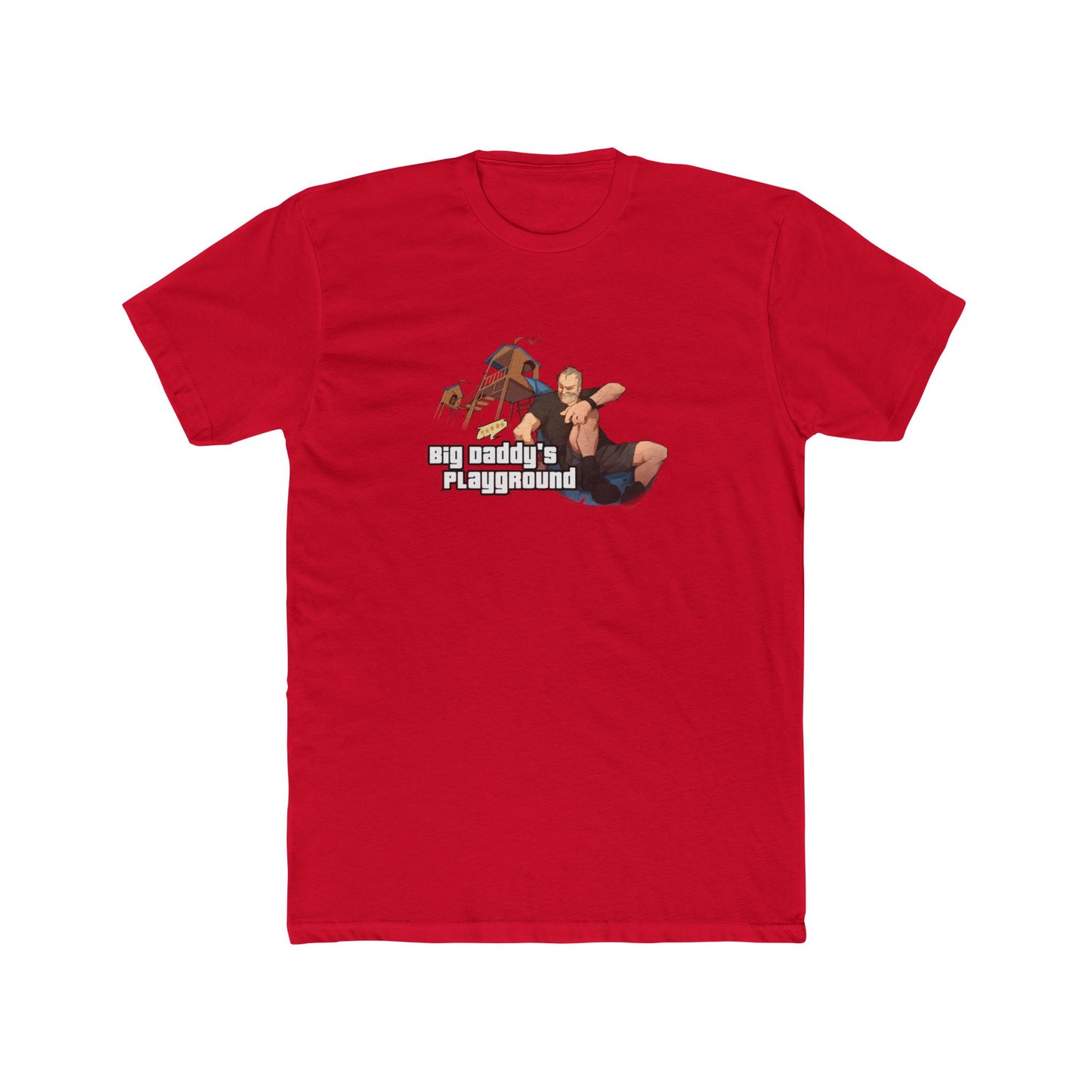 Ned Luke - Big Daddy's Playground (Logo D) T-shirt