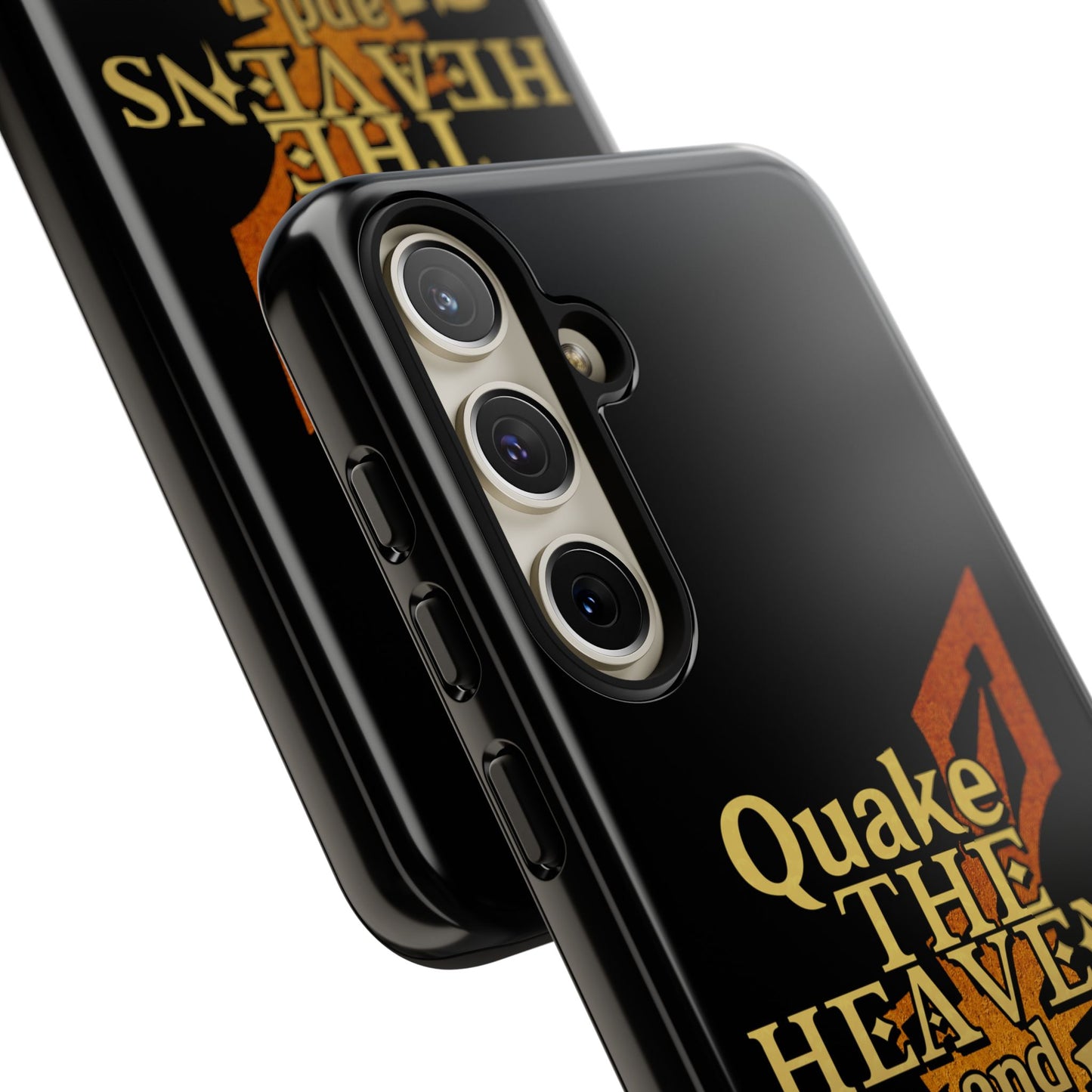 Keith Silverstein - Quake the Heavens... Quote - Cell Phone Case