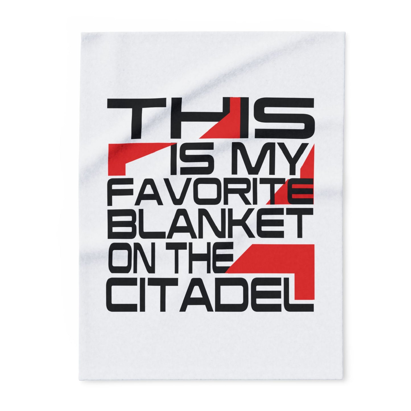 Jennifer Hale - This is My Favorite Blanket on the Citadel - Arctic Fleece Blanket