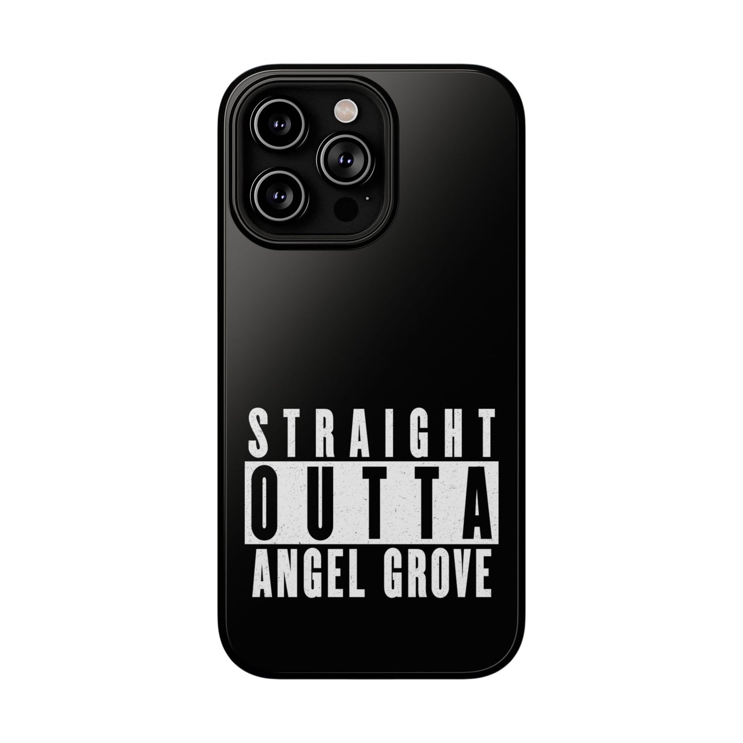 Walter Jones - Straight Outta Angel Grove - Black - Impact-Resistant Case