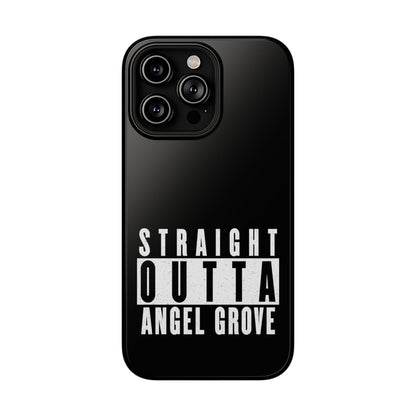 Walter Jones - Straight Outta Angel Grove - Black - Impact-Resistant Case