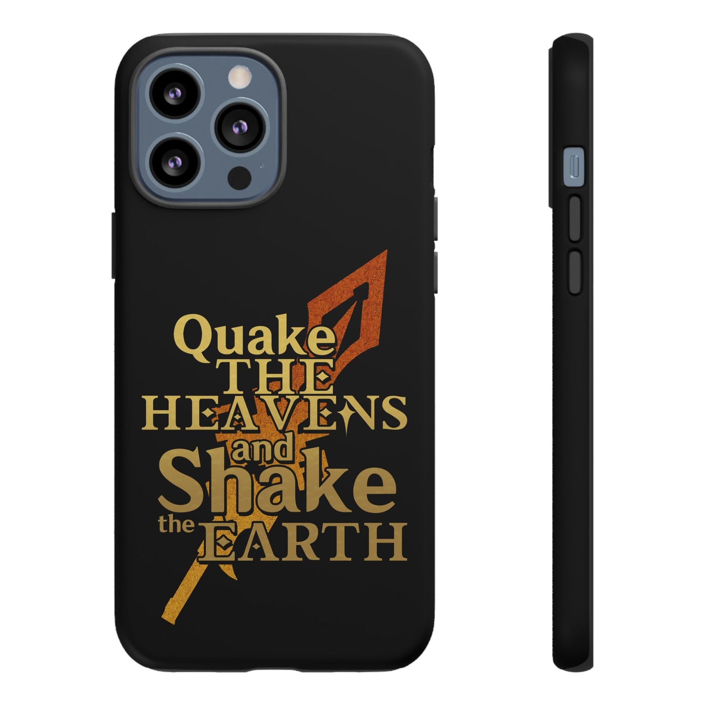 Keith Silverstein - Quake the Heavens... Quote - Cell Phone Case