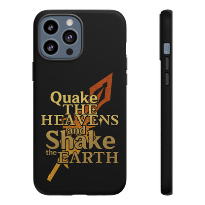 Keith Silverstein - Quake the Heavens... Quote - Cell Phone Case