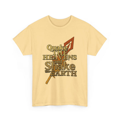 Keith Silverstein - Quake the Heavens... Quote Tee