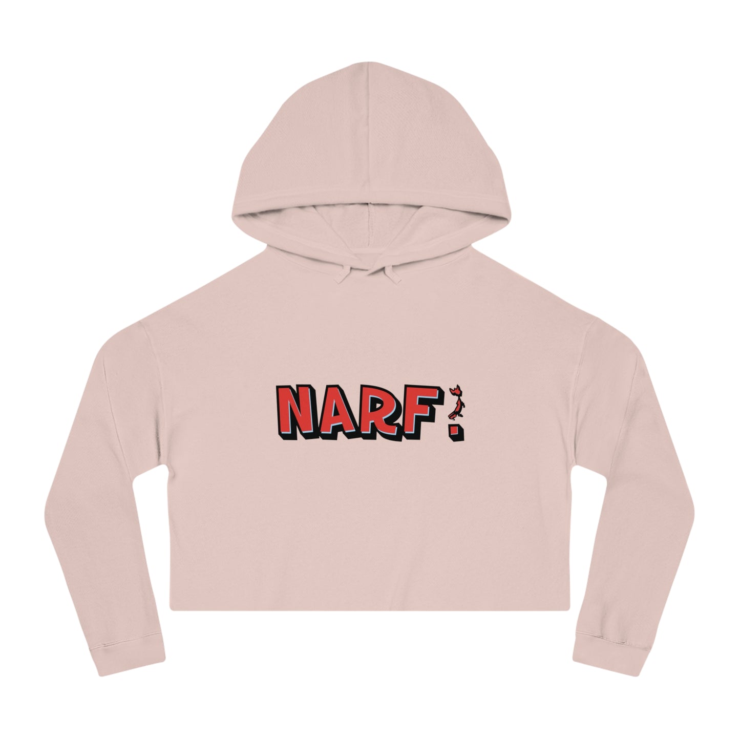 Rob Paulsen - Narf! Women’s Cropped Hooded Sweatshirt