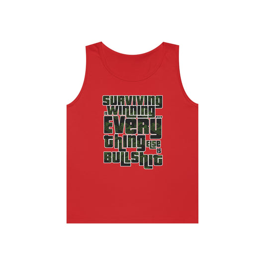 Ned Luke - Surviving is Winning Quote Tank