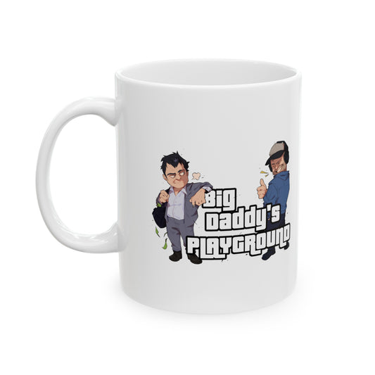 Ned Luke - Big Daddy's Playground (Logo A) Ceramic Mug (11oz or 15oz)