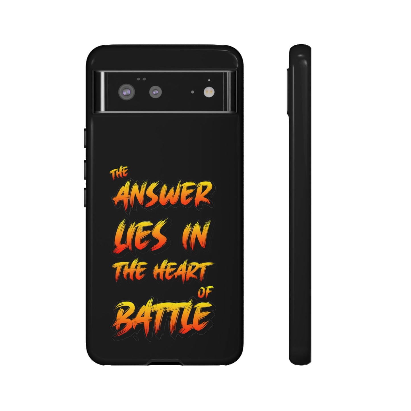 Kyle Hebert - The Answer Lies in the Heart of Battle - Phone Case