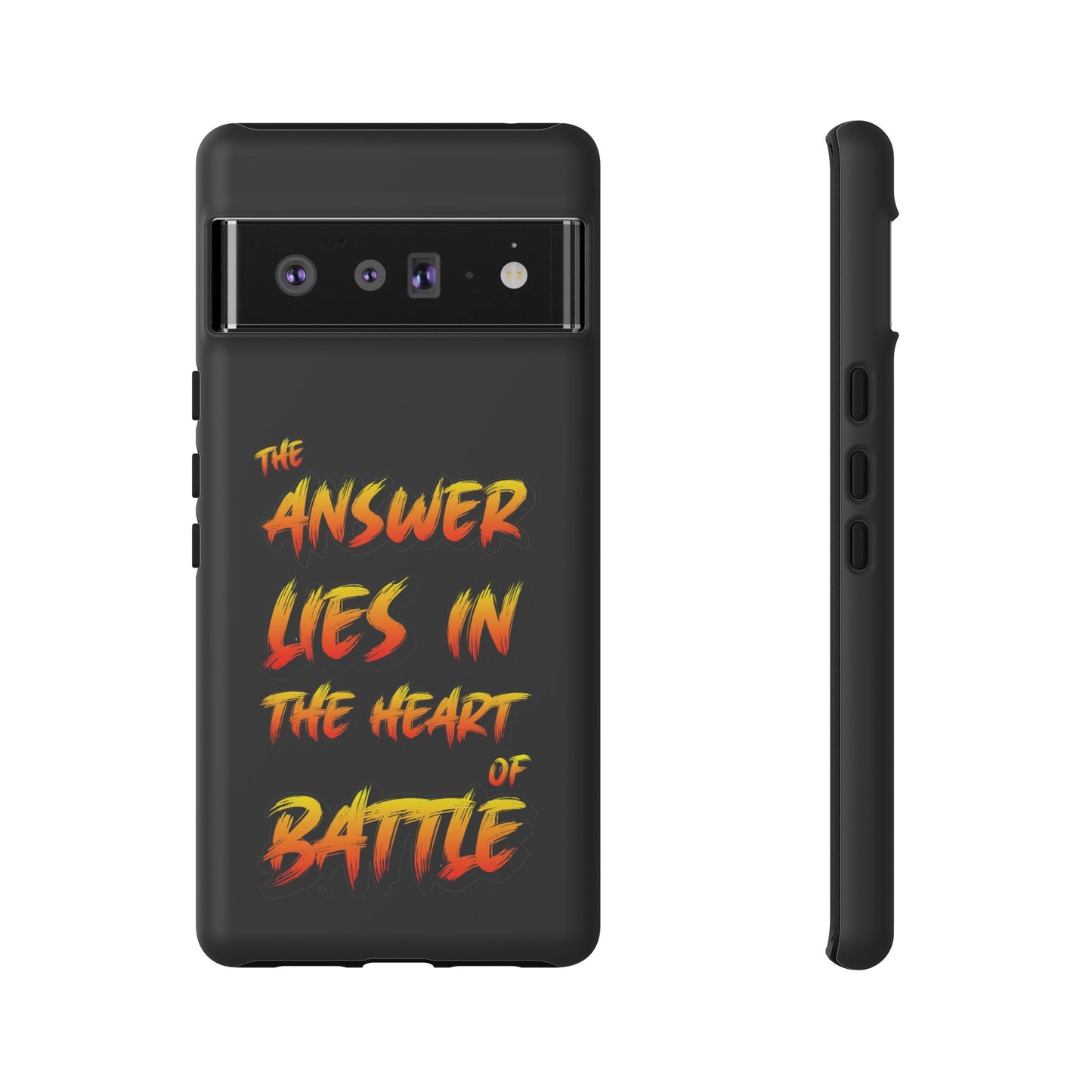 Kyle Hebert - The Answer Lies in the Heart of Battle - Phone Case