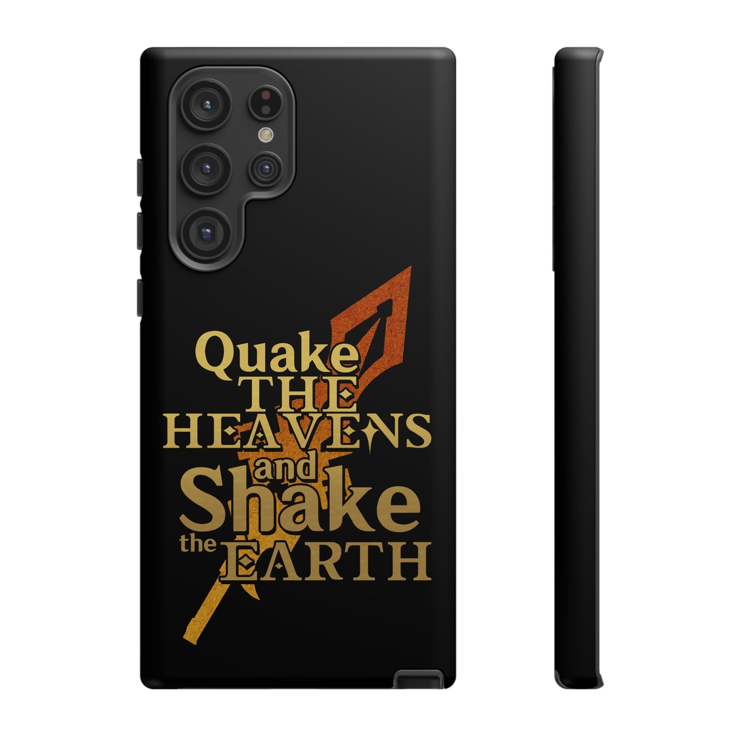 Keith Silverstein - Quake the Heavens... Quote - Cell Phone Case