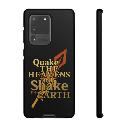 Keith Silverstein - Quake the Heavens... Quote - Cell Phone Case