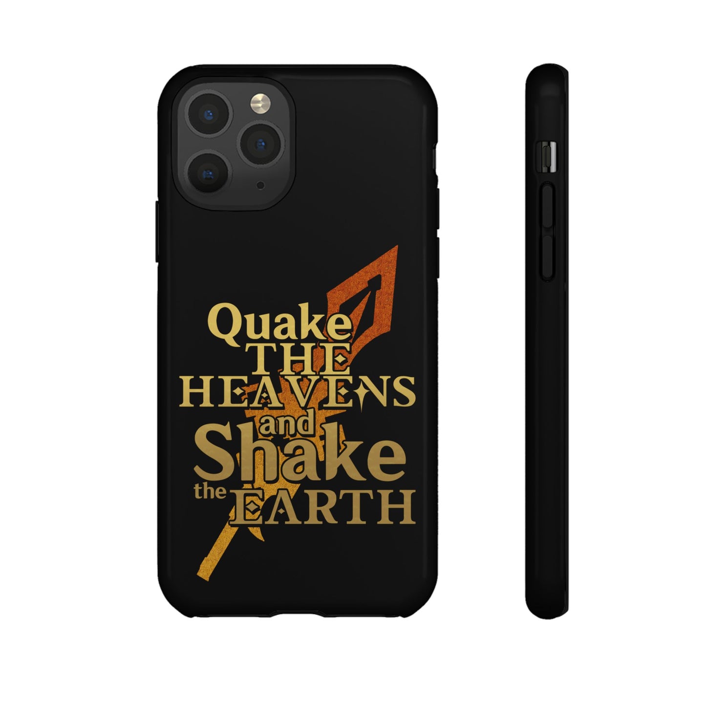 Keith Silverstein - Quake the Heavens... Quote - Cell Phone Case