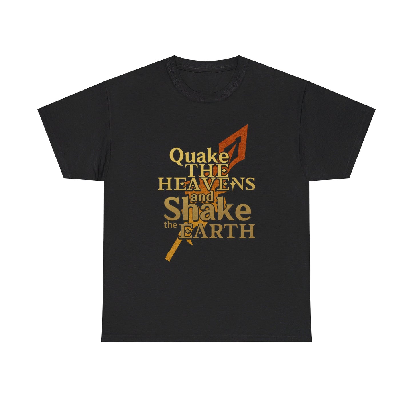 Keith Silverstein - Quake the Heavens... Quote Tee