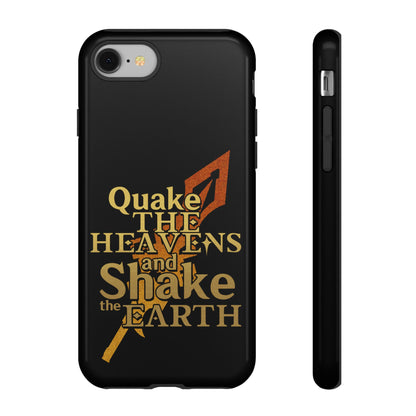 Keith Silverstein - Quake the Heavens... Quote - Cell Phone Case