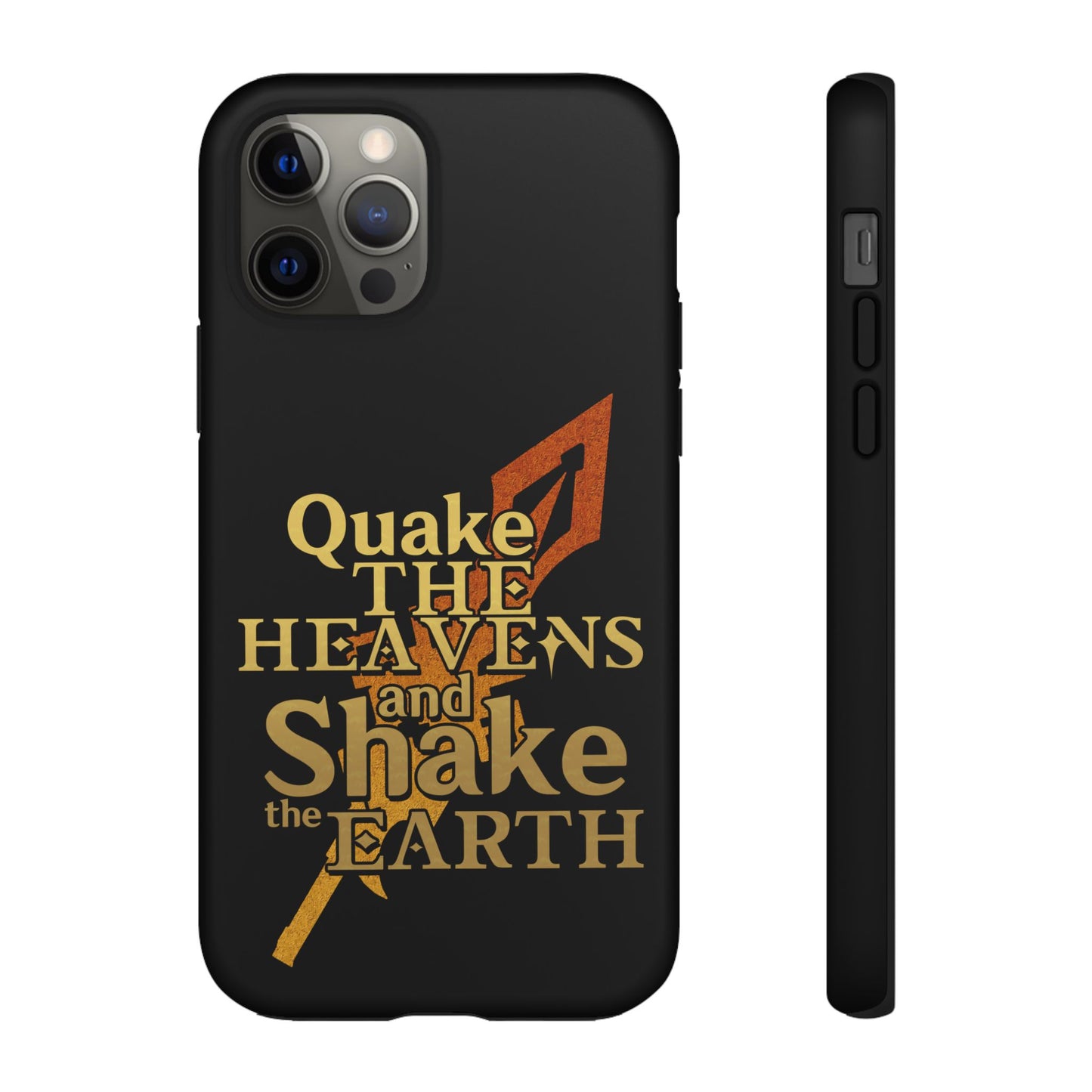 Keith Silverstein - Quake the Heavens... Quote - Cell Phone Case