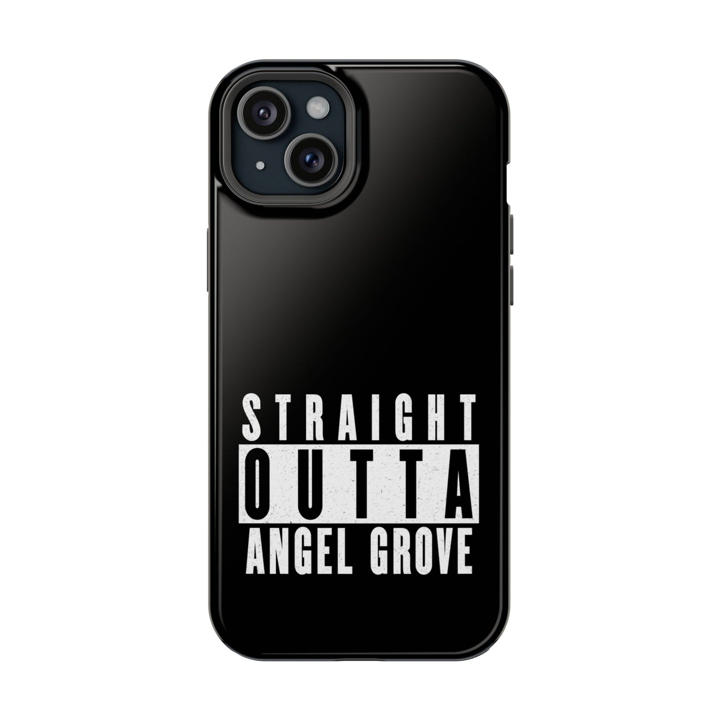 Walter Jones - Straight Outta Angel Grove - Black - Impact-Resistant Case