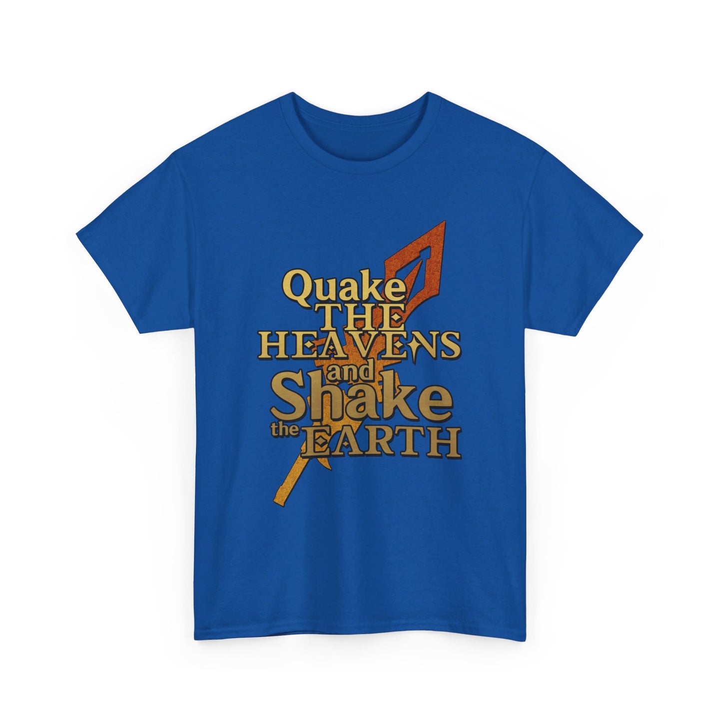 Keith Silverstein - Quake the Heavens... Quote Tee