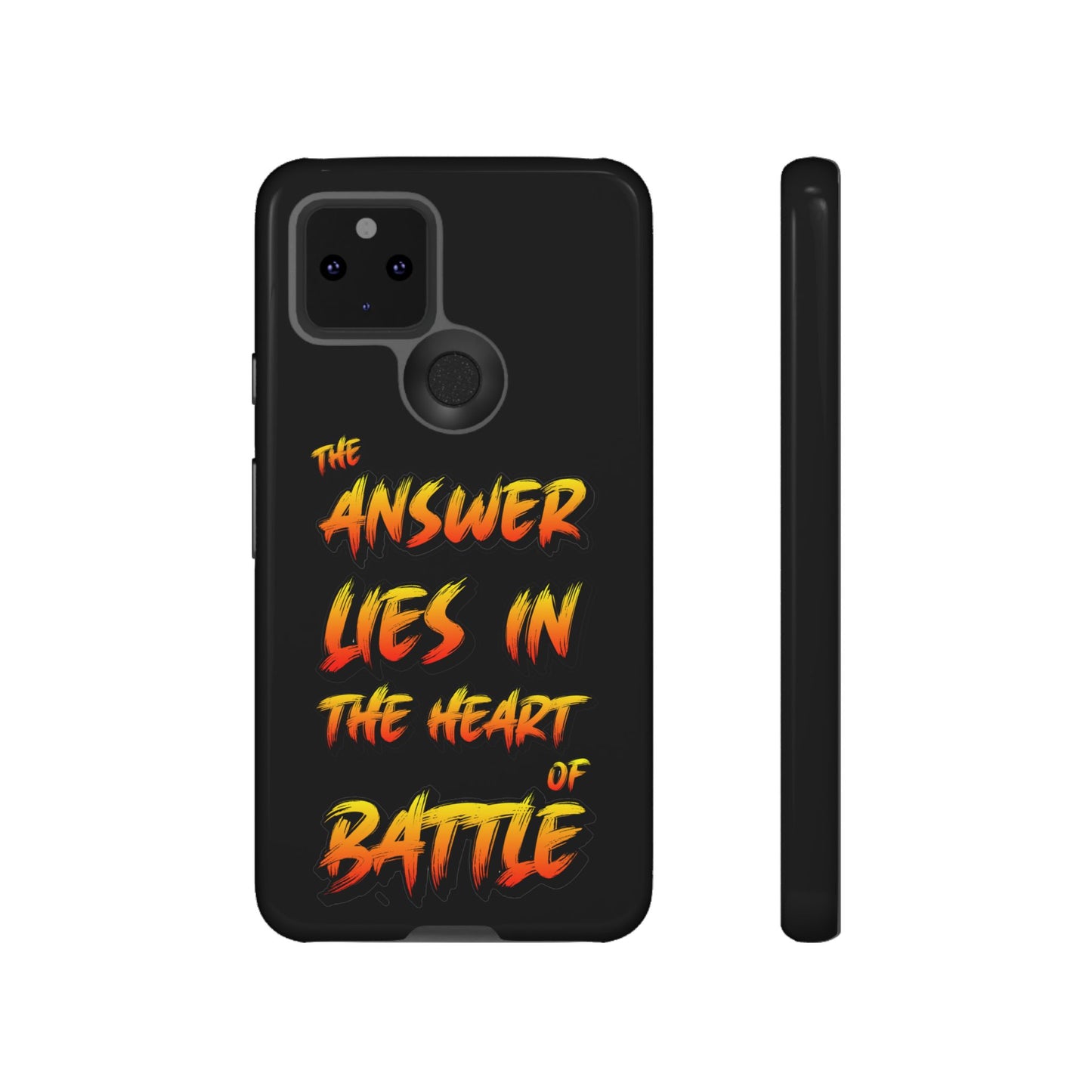 Kyle Hebert - The Answer Lies in the Heart of Battle - Phone Case