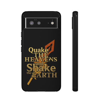 Keith Silverstein - Quake the Heavens... Quote - Cell Phone Case