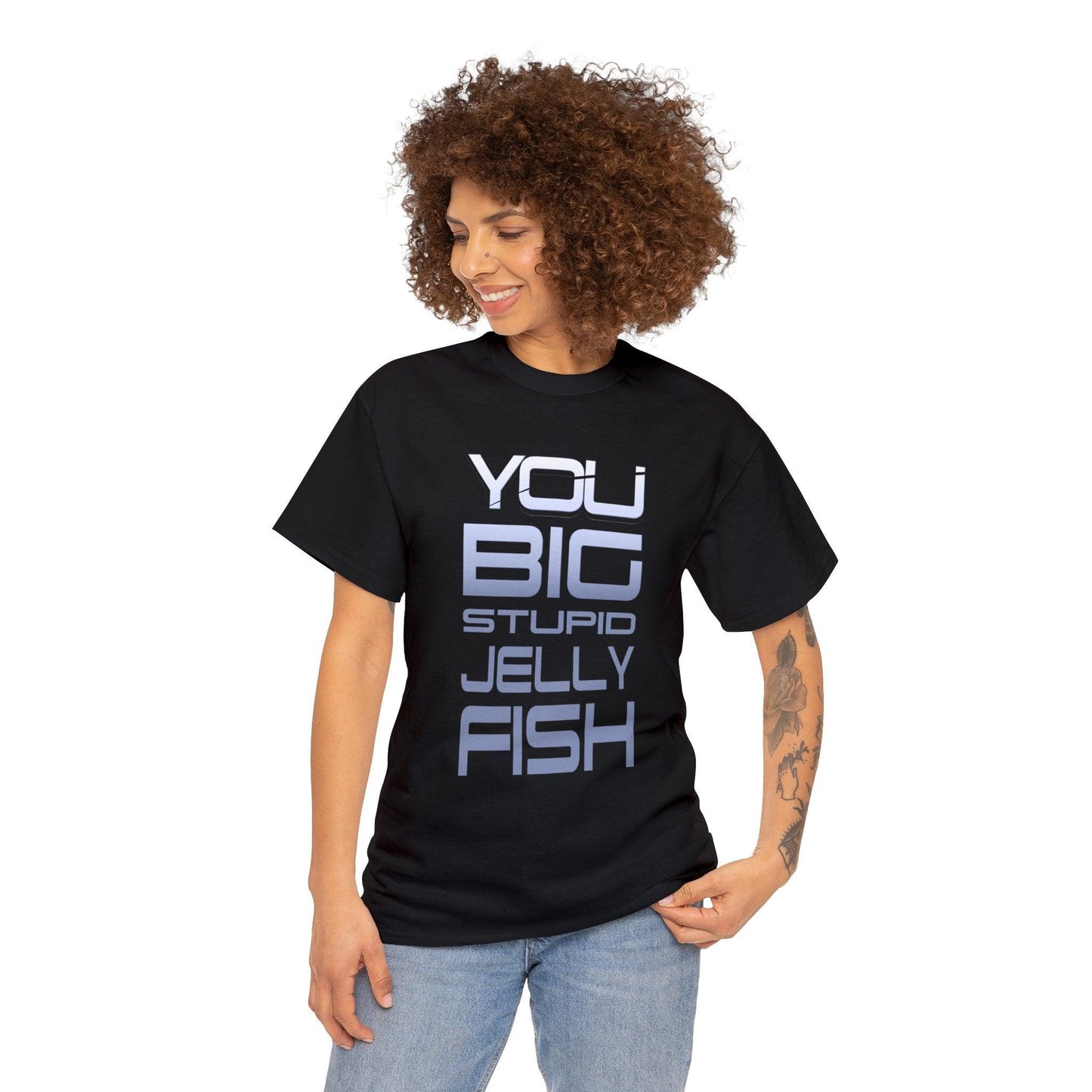 Jennifer Hale - You Big Stupid Jellyfish - Mass Effect Quote T-shirt - GtvStore