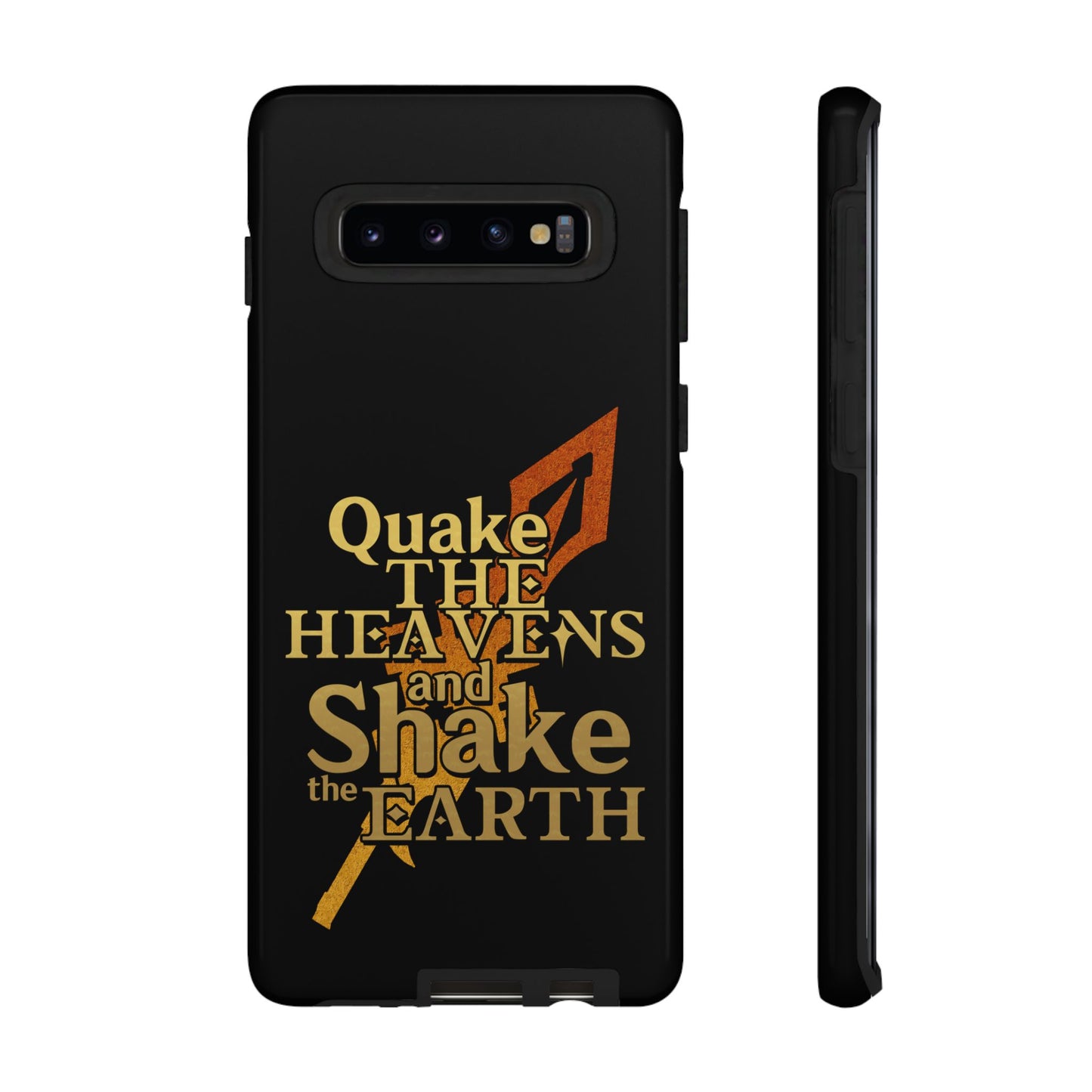 Keith Silverstein - Quake the Heavens... Quote - Cell Phone Case