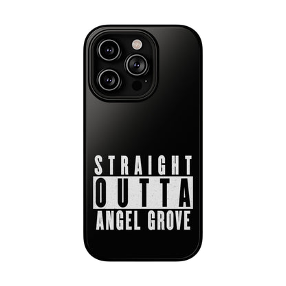 Walter Jones - Straight Outta Angel Grove - Black - Impact-Resistant Case