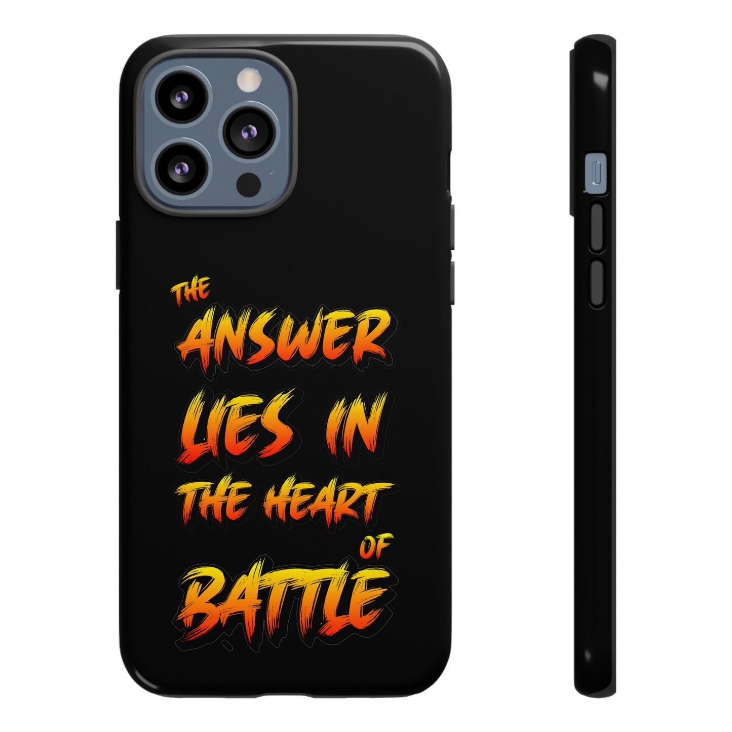 Kyle Hebert - The Answer Lies in the Heart of Battle - Phone Case