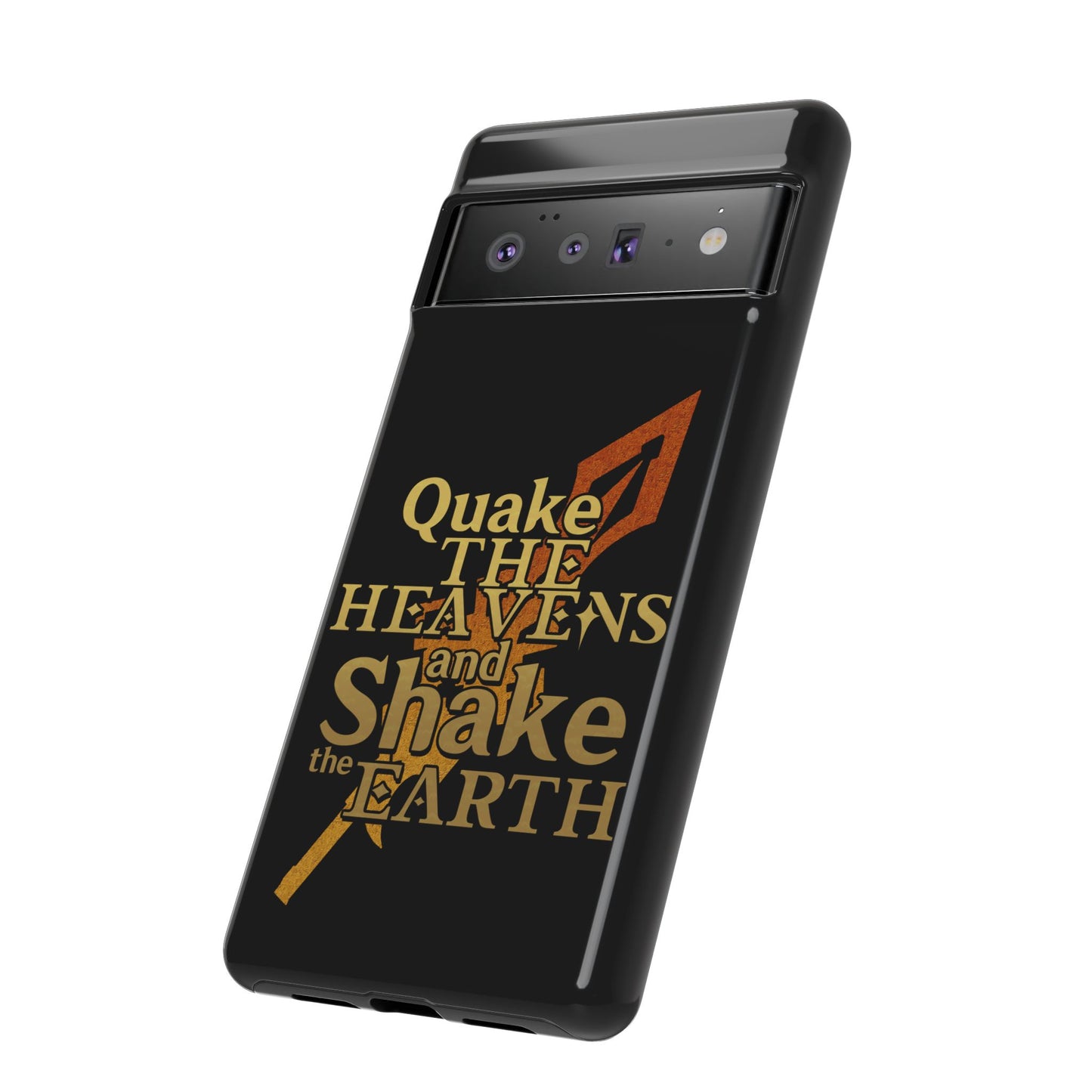 Keith Silverstein - Quake the Heavens... Quote - Cell Phone Case