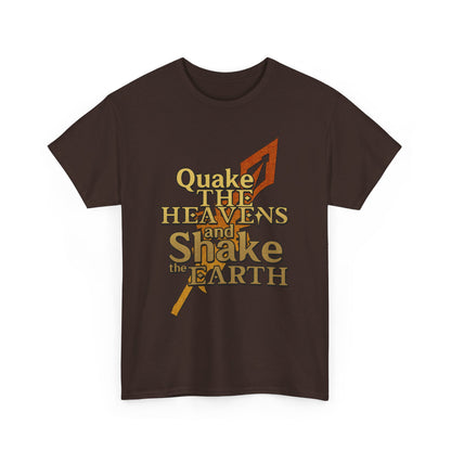 Keith Silverstein - Quake the Heavens... Quote Tee