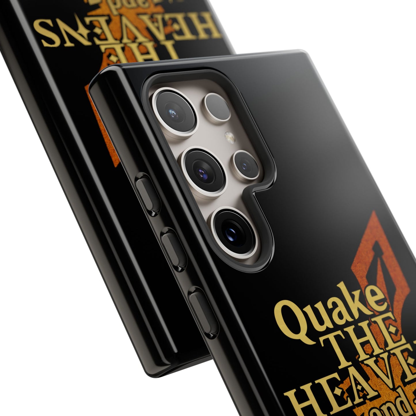 Keith Silverstein - Quake the Heavens... Quote - Cell Phone Case