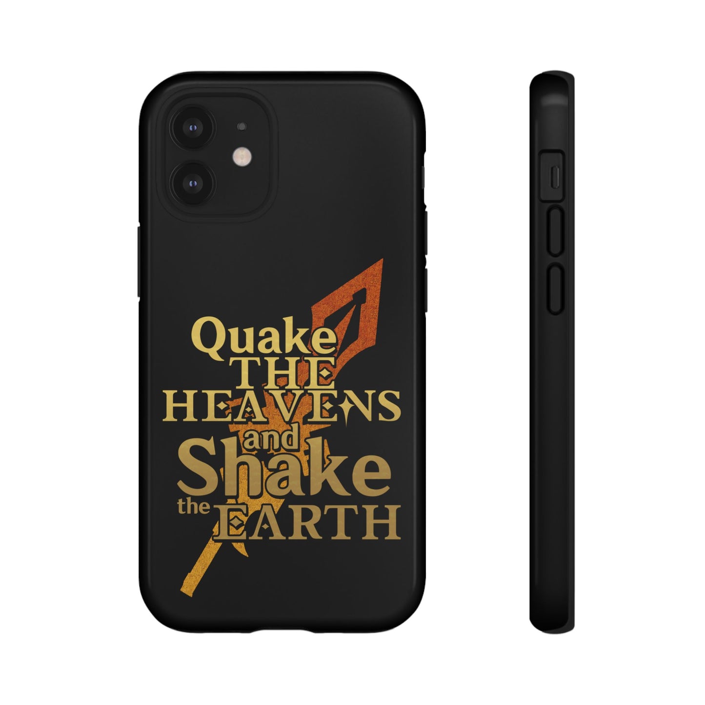 Keith Silverstein - Quake the Heavens... Quote - Cell Phone Case