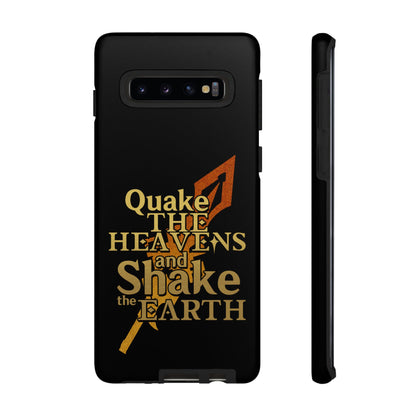 Keith Silverstein - Quake the Heavens... Quote - Cell Phone Case