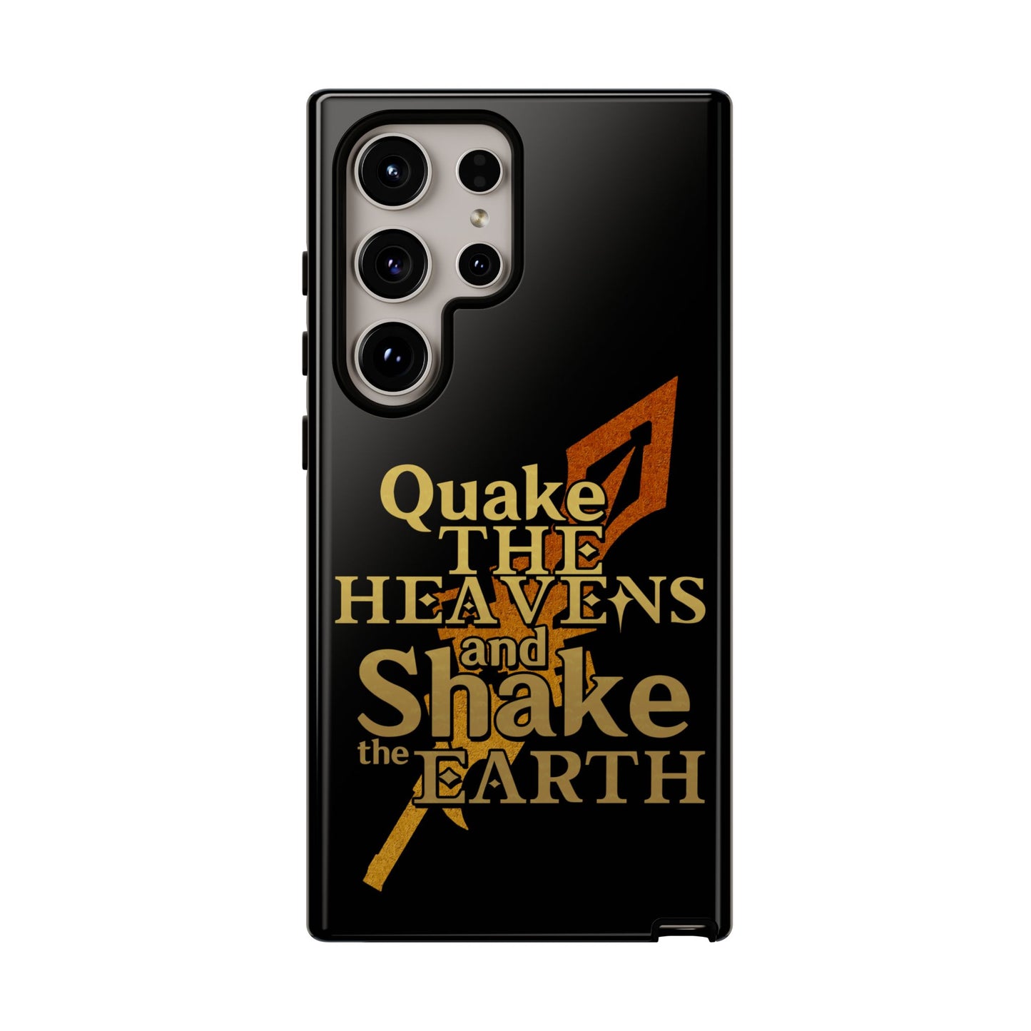 Keith Silverstein - Quake the Heavens... Quote - Cell Phone Case