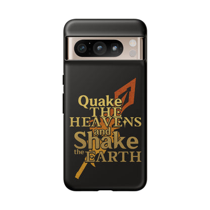 Keith Silverstein - Quake the Heavens... Quote - Cell Phone Case