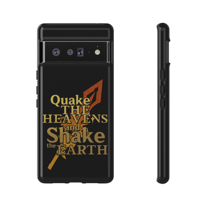 Keith Silverstein - Quake the Heavens... Quote - Cell Phone Case