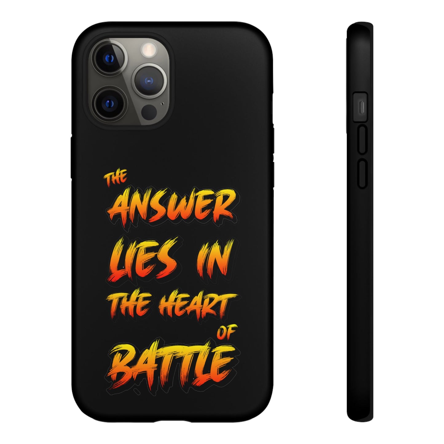 Kyle Hebert - The Answer Lies in the Heart of Battle - Phone Case